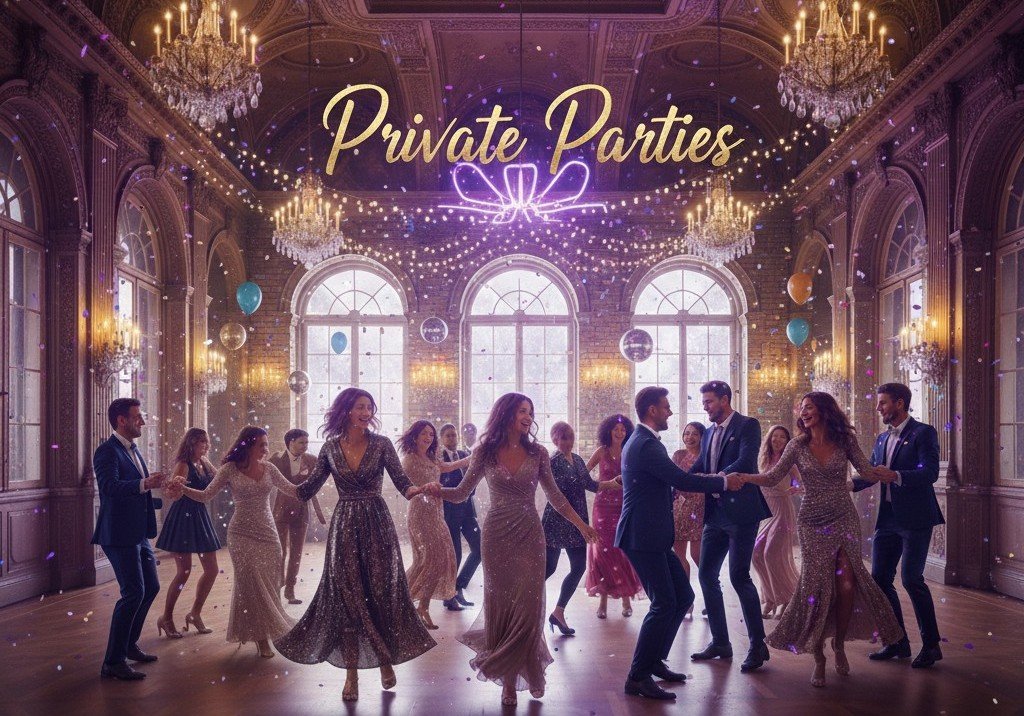 Private dance class for birthday party.