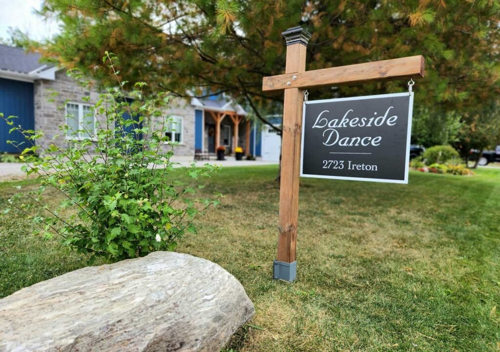 Lakeside Dance Exterior Signage