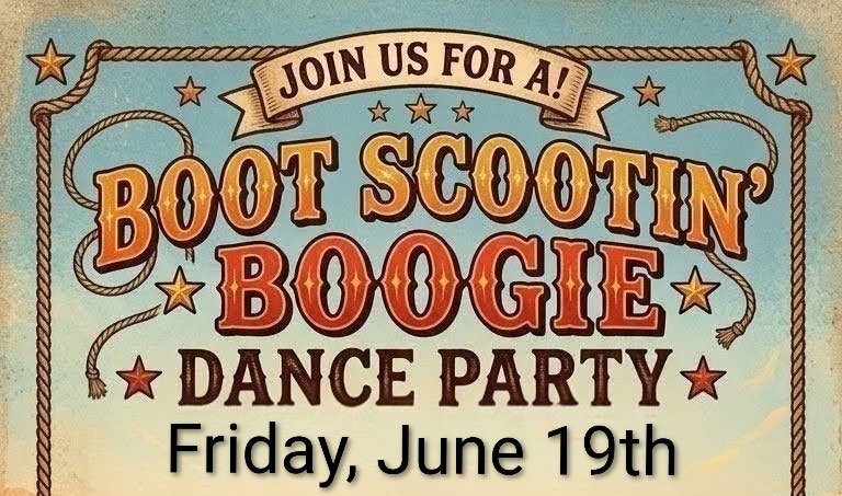 Country Dance Party Poster