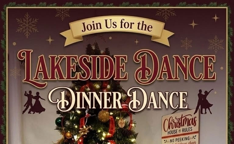 Christmas Dinner Dance at Lakeside Dance